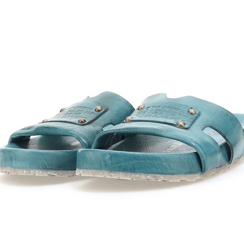 Green A.S.98 Erin Women's Sandals | CA-XFDER-8625