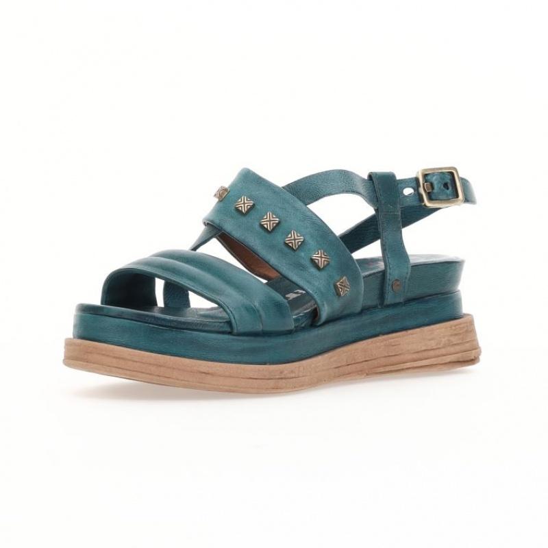 Green A.S.98 Lalla Women's Sandals | CA-IARWG-0613