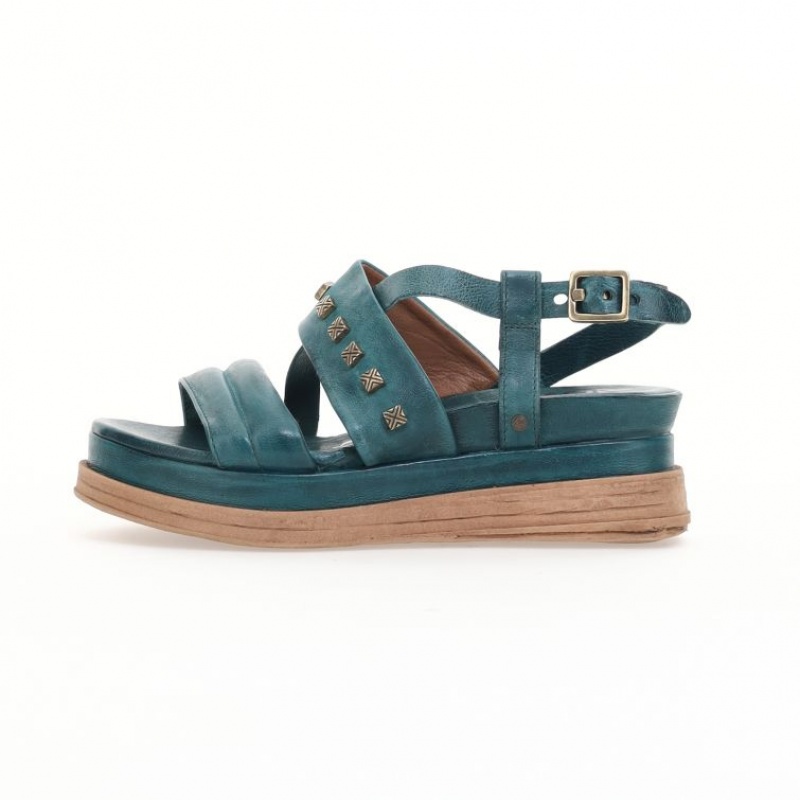 Green A.S.98 Lalla Women's Sandals | CA-IARWG-0613