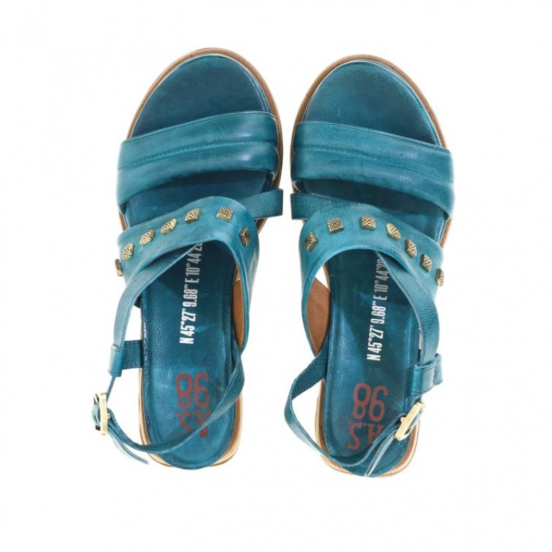 Green A.S.98 Lalla Women's Sandals | CA-IARWG-0613