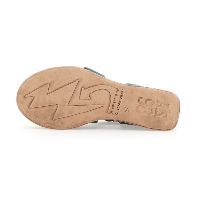 Green A.S.98 Laz Women's Sandals | CA-GOYZP-2368