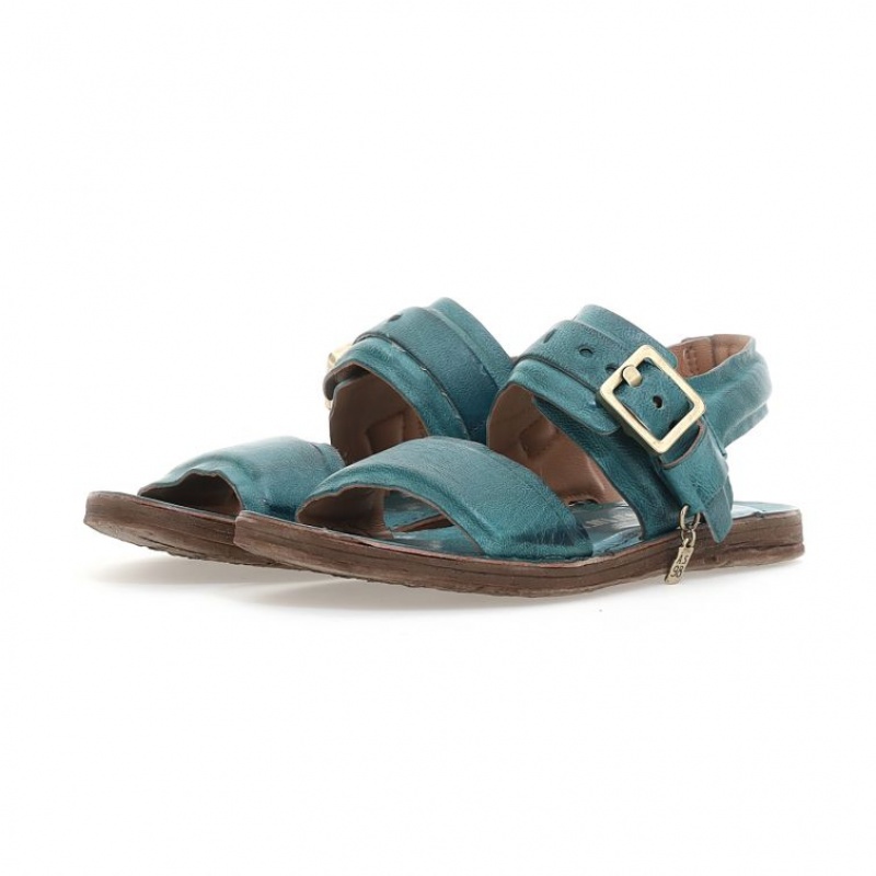 Green A.S.98 Ria Women's Sandals | CA-YZUJG-9374