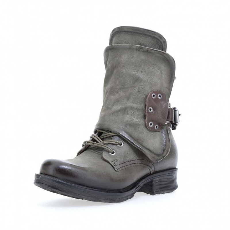 Green A.S.98 Saintec 259211 Women's Ankle boots | CA-CMEQH-9652