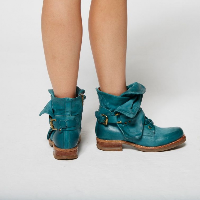 Green A.S.98 Shanice Women's Ankle boots | CA-HXREJ-7498