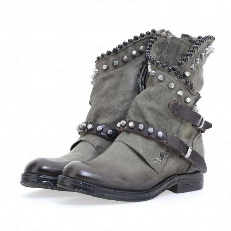 Green A.S.98 Verti 207239 Women's Ankle boots | CA-OHAUZ-0493