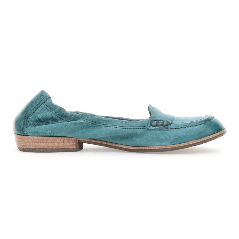 Green A.S.98 Zavia Women's flat shoes | CA-ASZHT-8517