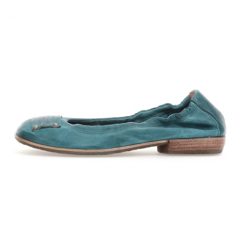 Green A.S.98 Zula Women's flat shoes | CA-HXDYT-4062