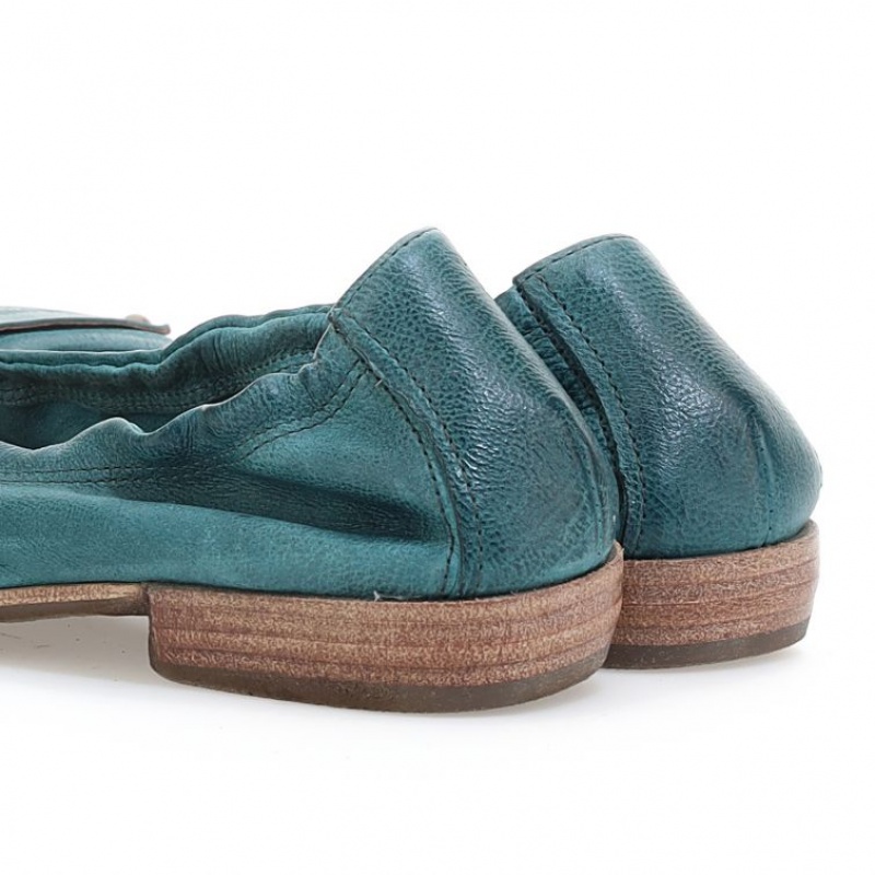 Green A.S.98 Zula Women's flat shoes | CA-HXDYT-4062