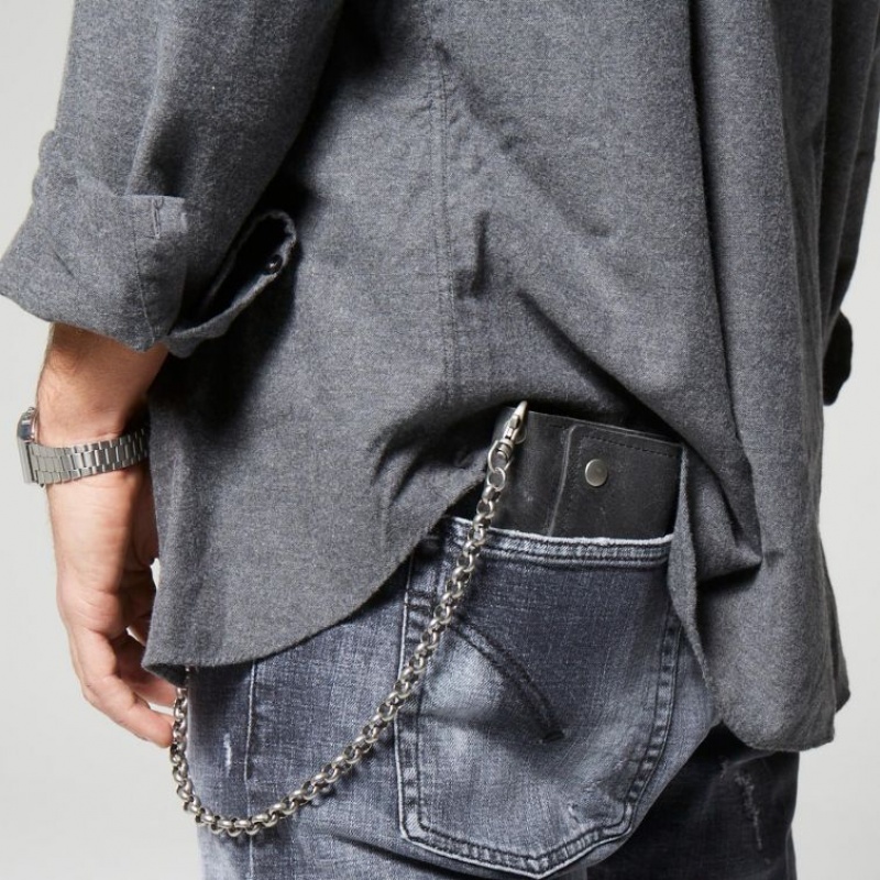 Grey A.S.98 Brock Unisex Wallets | CA-KAJTQ-3859