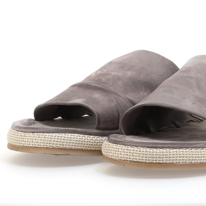 Grey A.S.98 Mick Men's Sandals | CA-FUNZR-3498