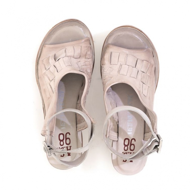 Grey A.S.98 Nan Women's Sandals | CA-OUSRZ-4365