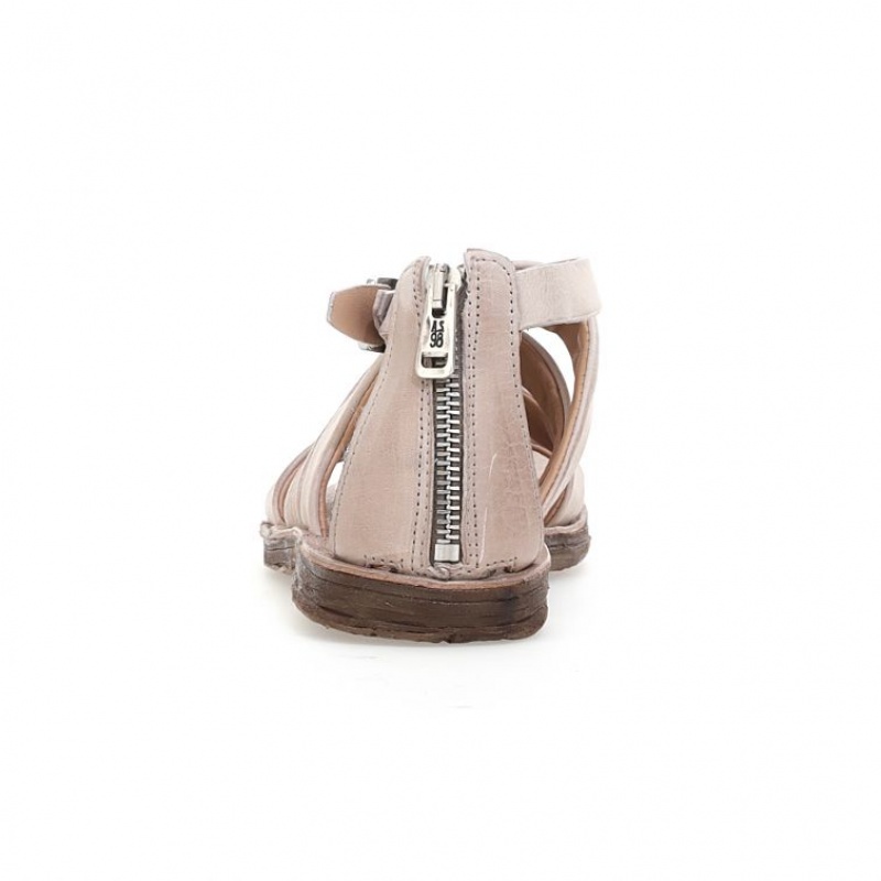 Grey A.S.98 Ros Women's Sandals | CA-JYRCB-4518