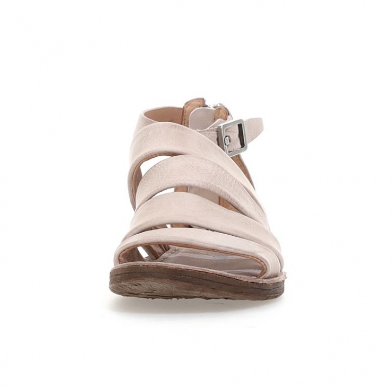 Grey A.S.98 Ros Women's Sandals | CA-JYRCB-4518