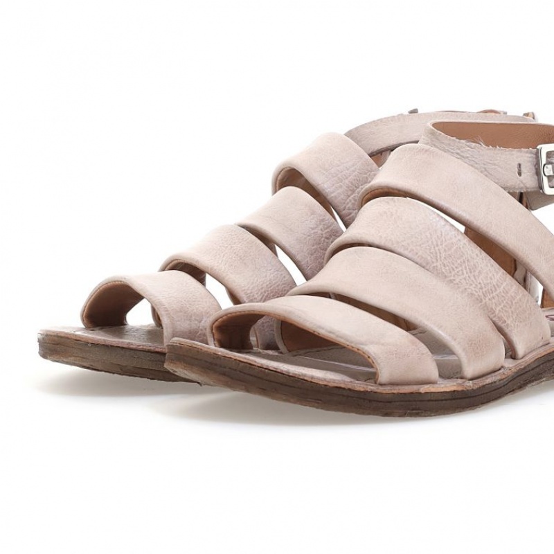 Grey A.S.98 Ros Women's Sandals | CA-JYRCB-4518