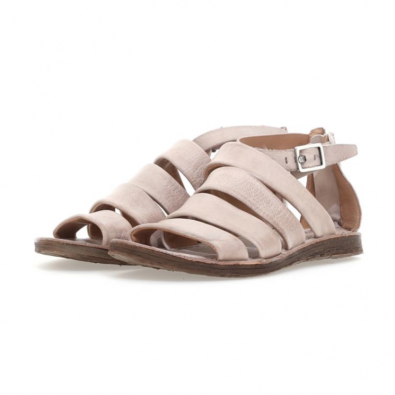 Grey A.S.98 Ros Women\'s Sandals | CA-JYRCB-4518