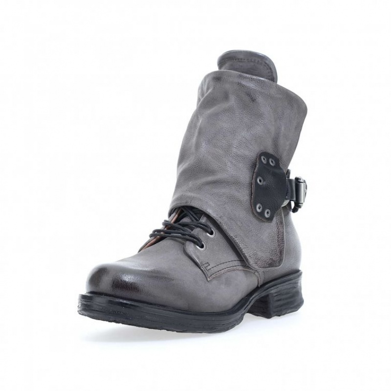 Grey A.S.98 Saintec 259211 Women's Ankle boots | CA-WIHFL-7502