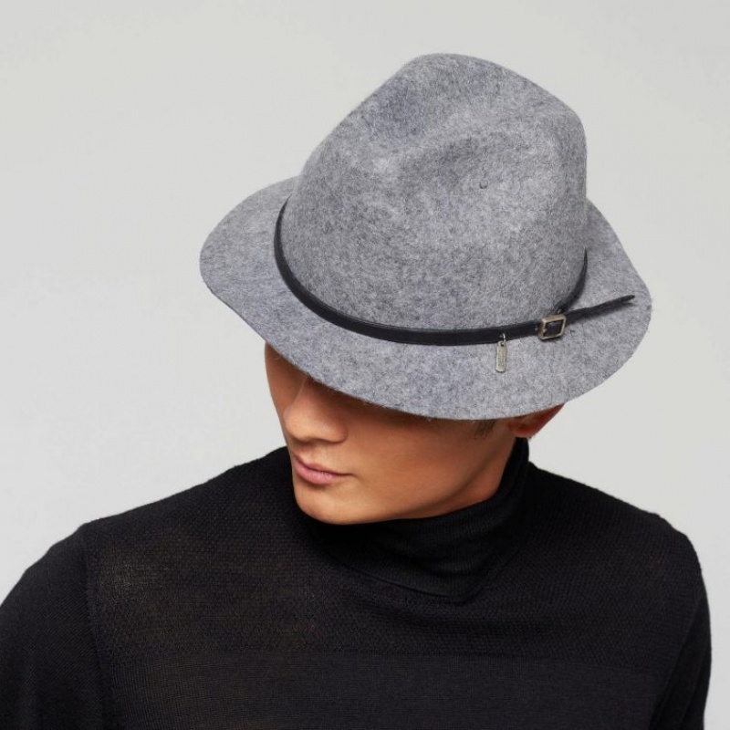 Grey A.S.98 Sheryl Men\'s hats | CA-PLIYX-8257