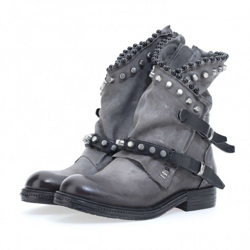 Grey A.S.98 Verti 207239 Women's Ankle boots | CA-OXITP-4893