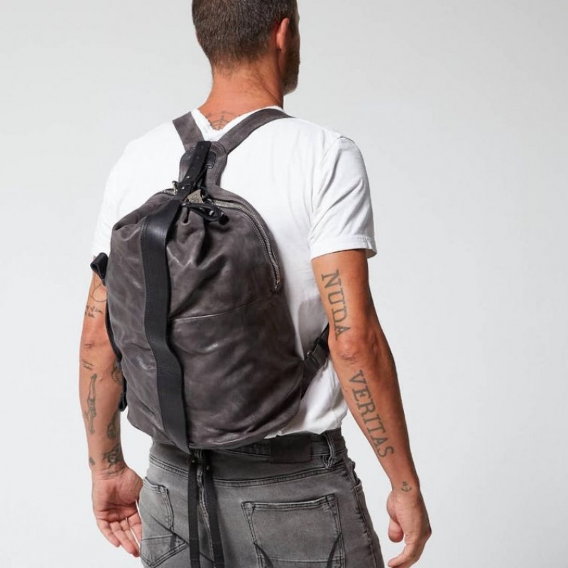 Grey A.S.98 Vigo Men's Bags | CA-UBOZX-5123