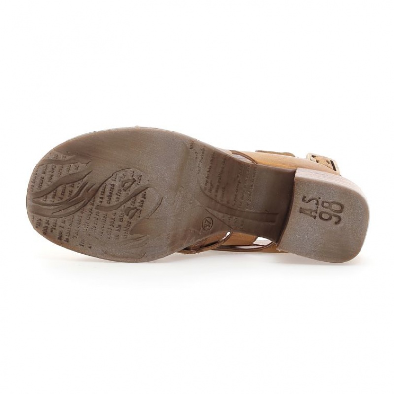 Khaki A.S.98 Aislin Women's Sandals | CA-GYZQK-5067