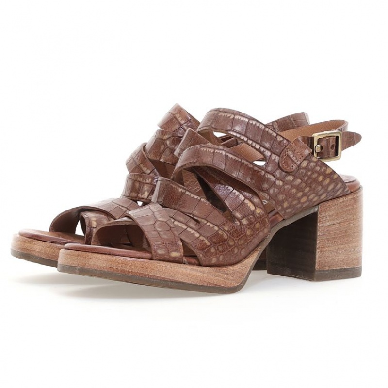 Khaki A.S.98 Aislin Women's Sandals | CA-OZNKG-7601