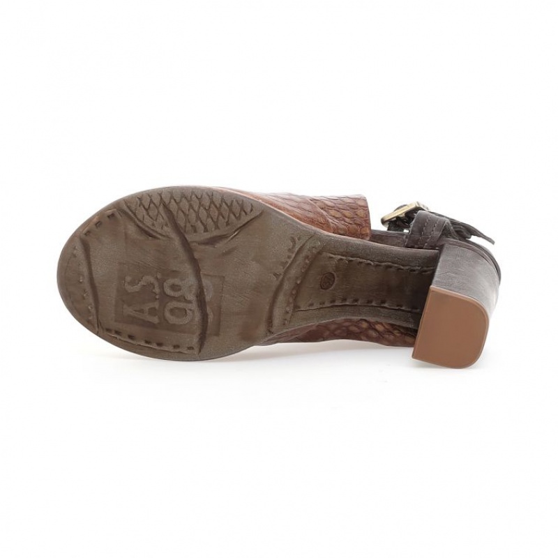 Khaki A.S.98 Blanca Women's Sandals | CA-FILVU-2098