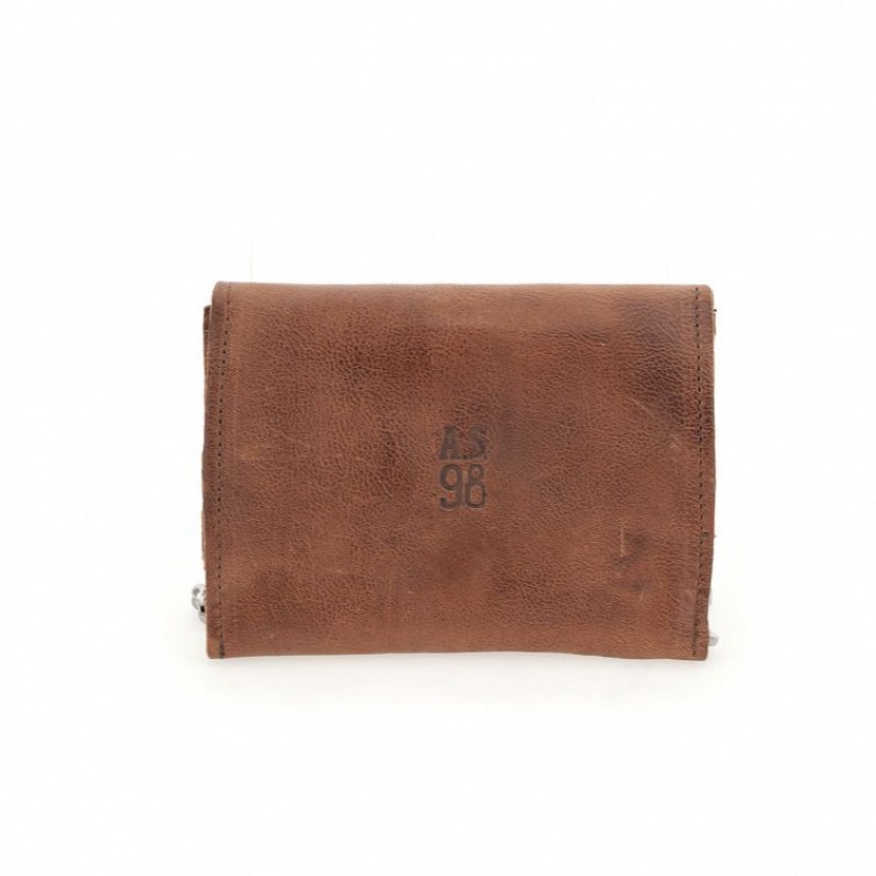 Khaki A.S.98 Buck Unisex Wallets | CA-HLKFT-3685