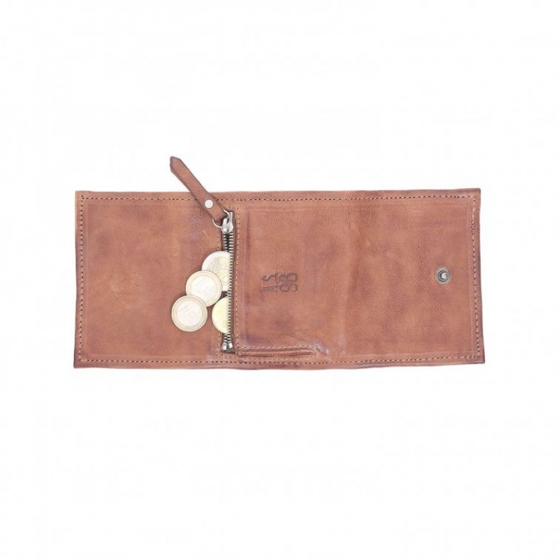 Khaki A.S.98 Cisco Unisex Wallets | CA-UKWVJ-5928