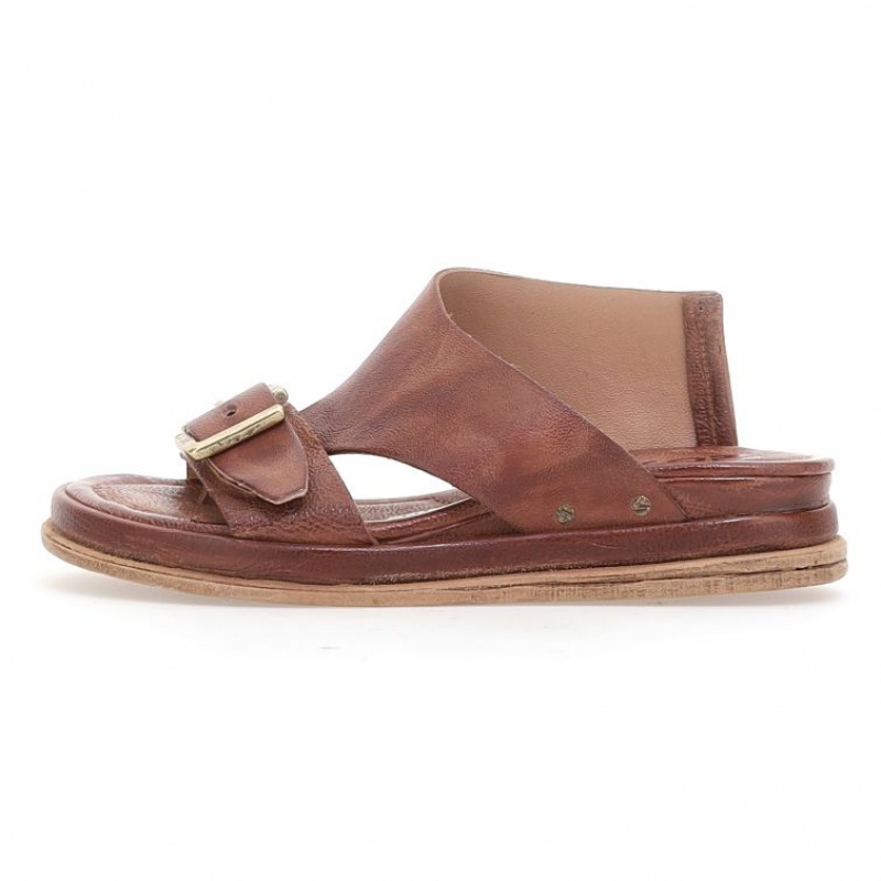 Khaki A.S.98 Sarah Women's Sandals | CA-CGQRM-1230