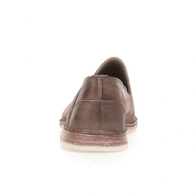 Light Brown A.S.98 Alberic Men's flat shoes | CA-YLBGM-0987