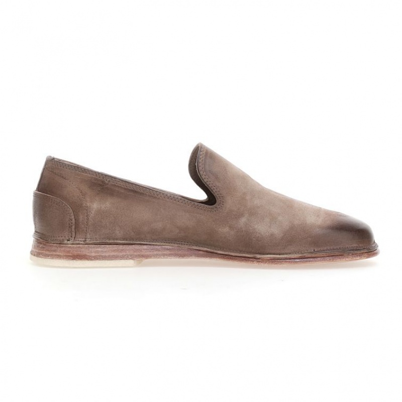 Light Brown A.S.98 Alberic Men's flat shoes | CA-YLBGM-0987