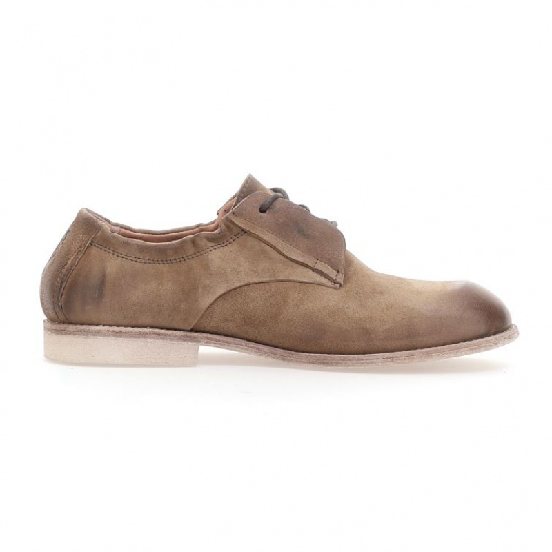 Light Brown A.S.98 Oberon Men's flat shoes | CA-UGOCF-1396