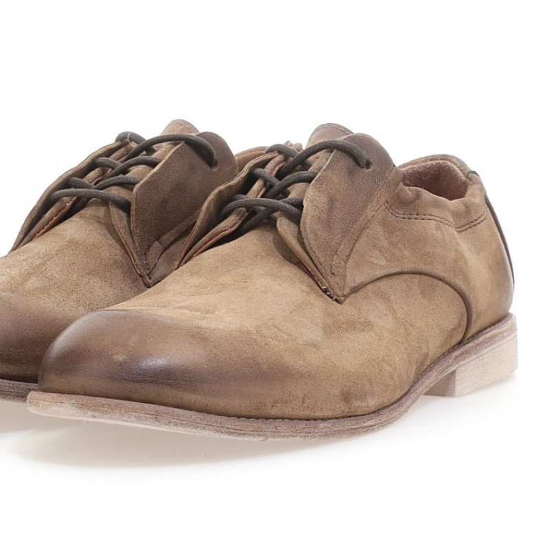 Light Brown A.S.98 Oberon Men's flat shoes | CA-UGOCF-1396