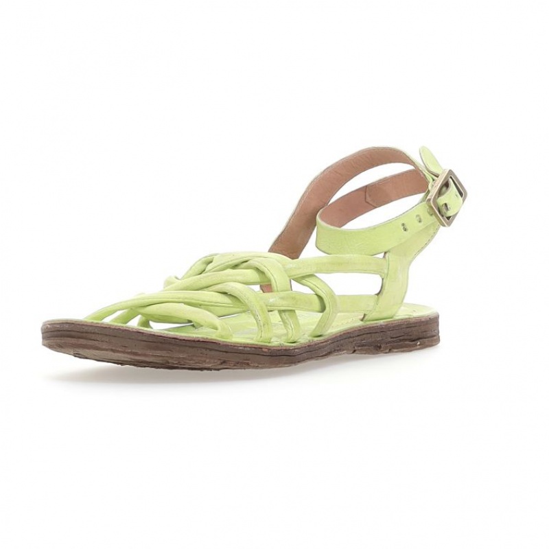 Light Green A.S.98 Rylee Women's Sandals | CA-BUGNM-9125