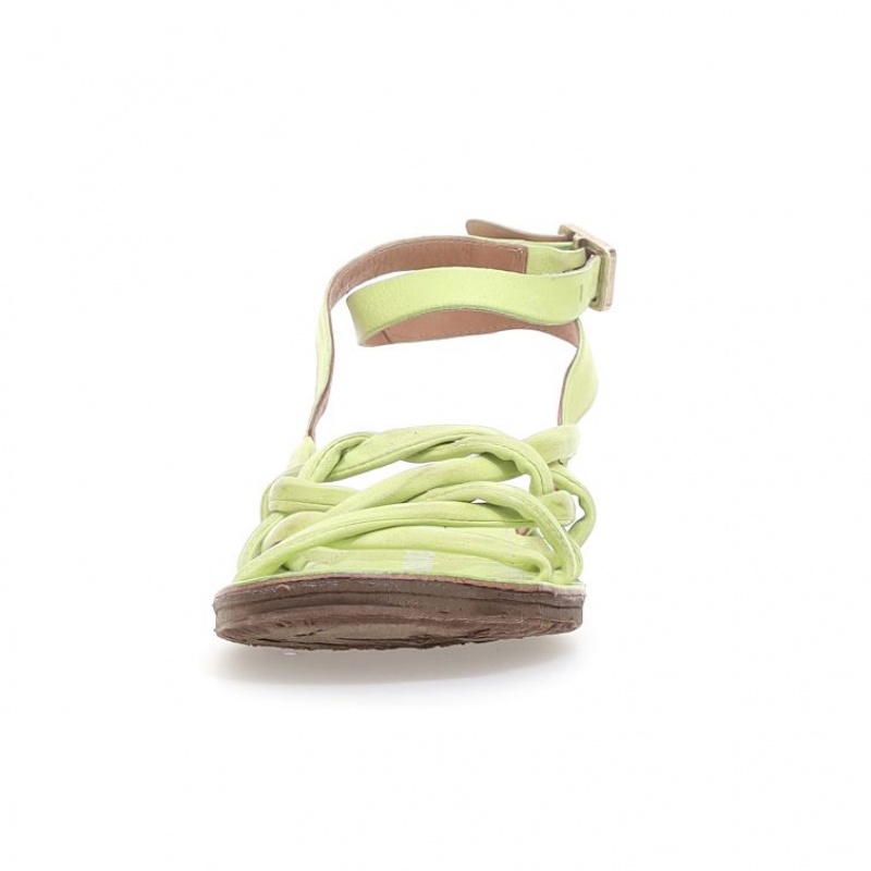 Light Green A.S.98 Rylee Women's Sandals | CA-BUGNM-9125