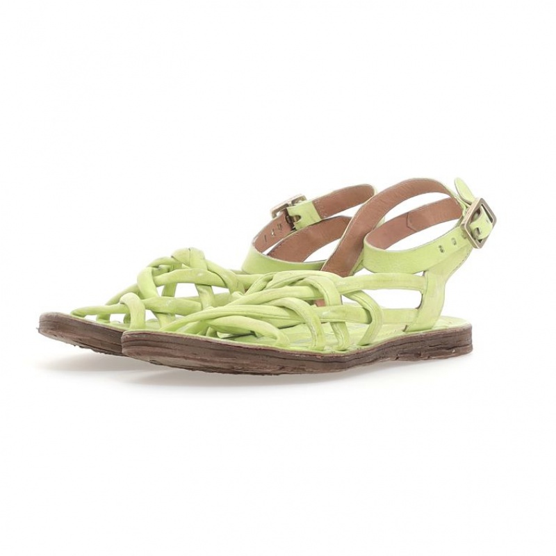 Light Green A.S.98 Rylee Women\'s Sandals | CA-BUGNM-9125