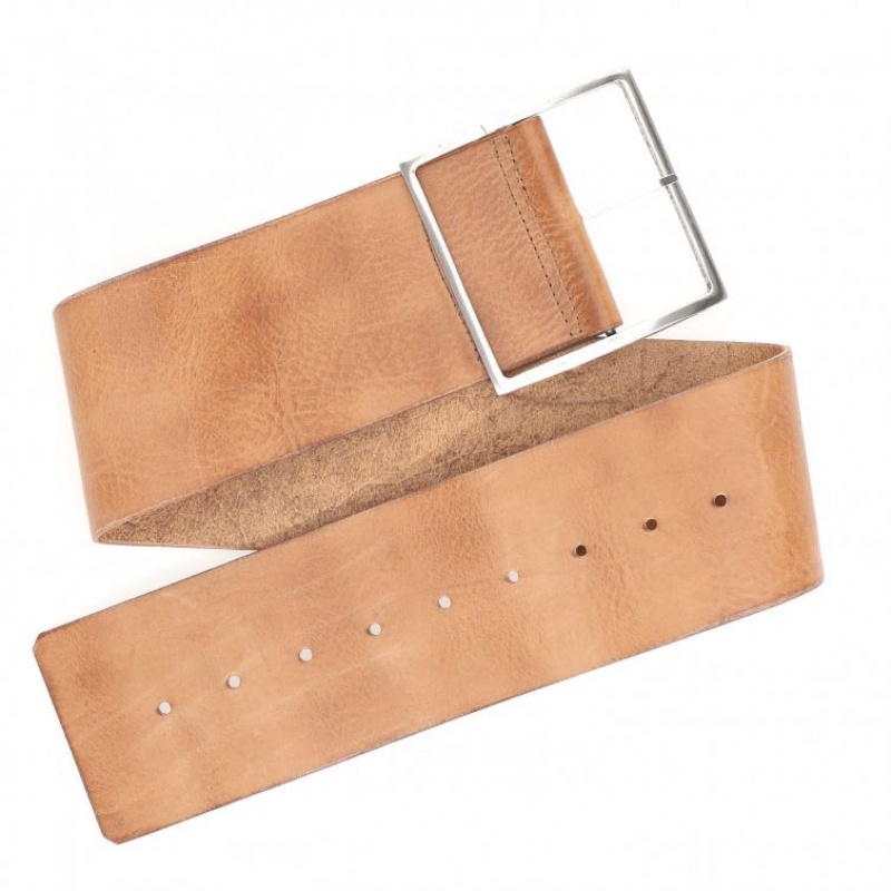 Light Khaki A.S.98 Lindon Unisex Belts | CA-YNDJL-9681