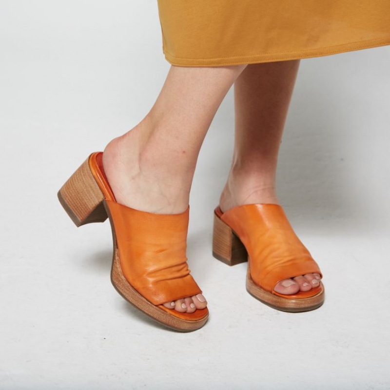 Orange A.S.98 Aleesha Women's Sandals | CA-WEKCT-4362