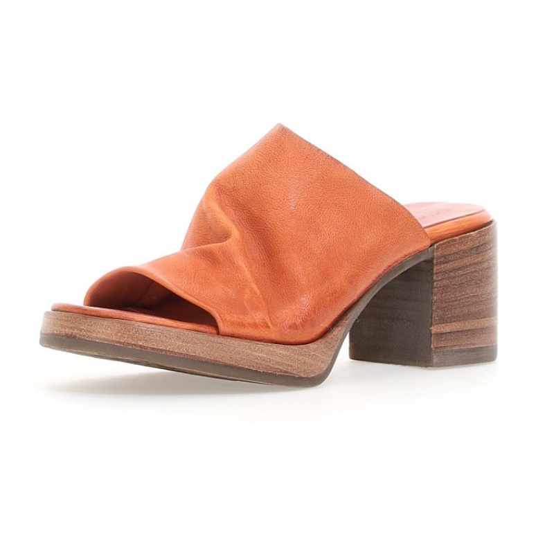 Orange A.S.98 Aleesha Women's Sandals | CA-WEKCT-4362