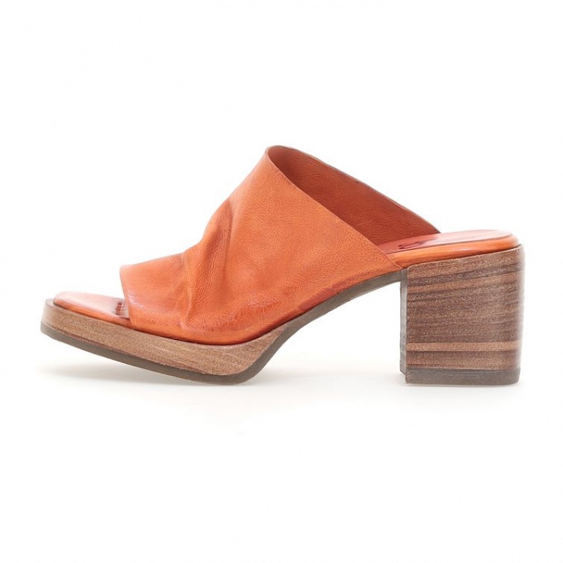 Orange A.S.98 Aleesha Women's Sandals | CA-WEKCT-4362