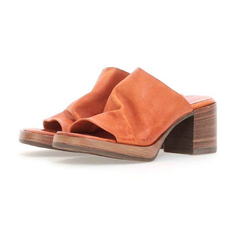 Orange A.S.98 Aleesha Women\'s Sandals | CA-WEKCT-4362