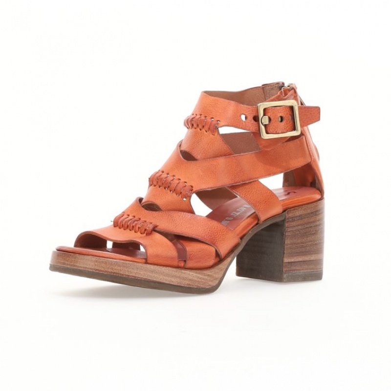 Orange A.S.98 Andra Women's Sandals | CA-NCFWU-2751