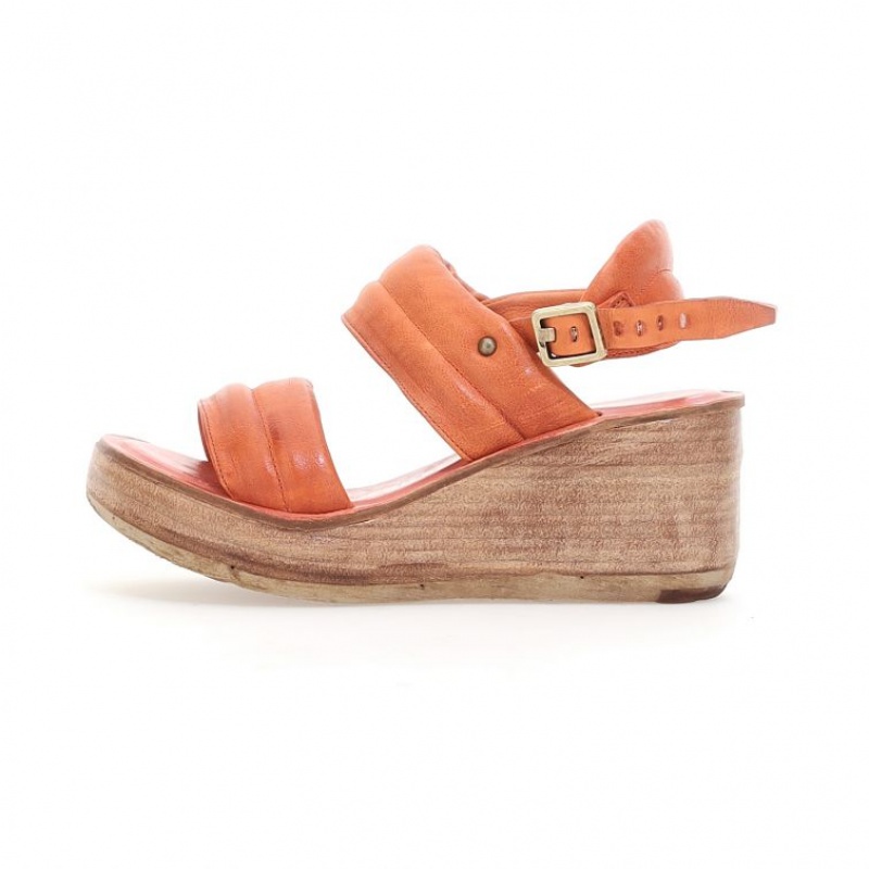 Orange A.S.98 Neely Women's Sandals | CA-WKVXD-8430