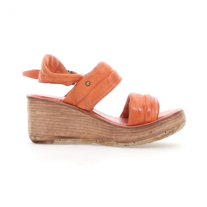 Orange A.S.98 Neely Women's Sandals | CA-WKVXD-8430