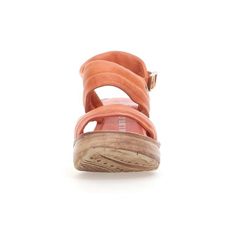 Orange A.S.98 Neely Women's Sandals | CA-WKVXD-8430