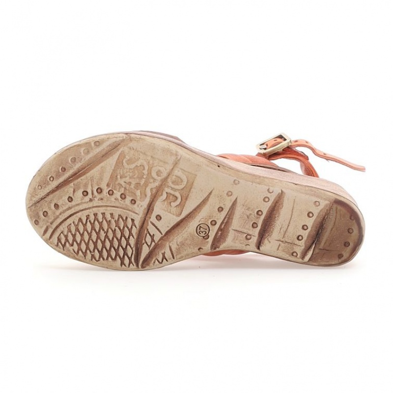 Orange A.S.98 Neely Women's Sandals | CA-WKVXD-8430