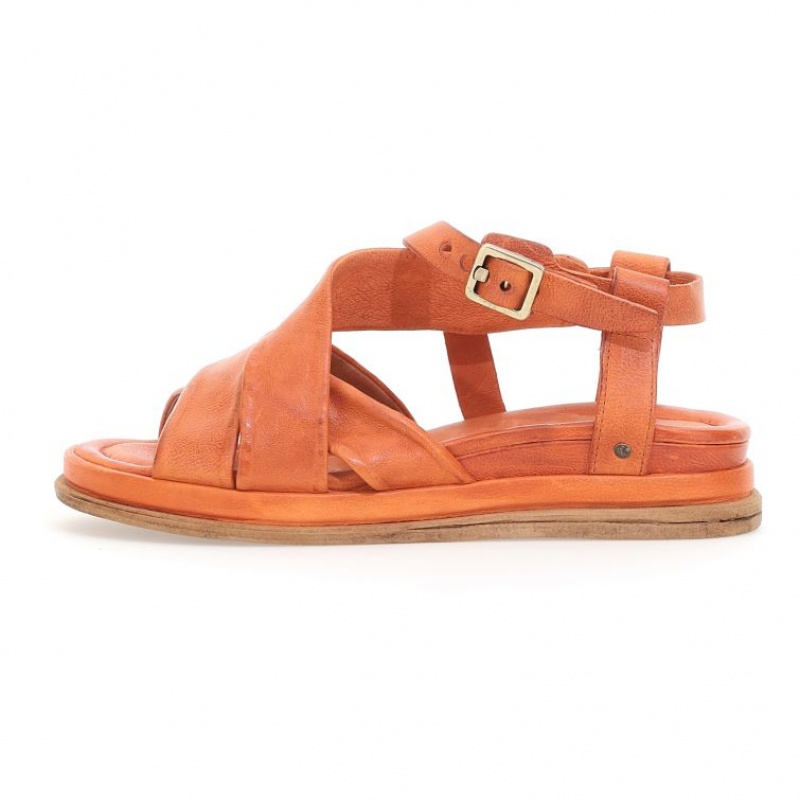 Orange A.S.98 Sallie Women's Sandals | CA-BUHMA-2608