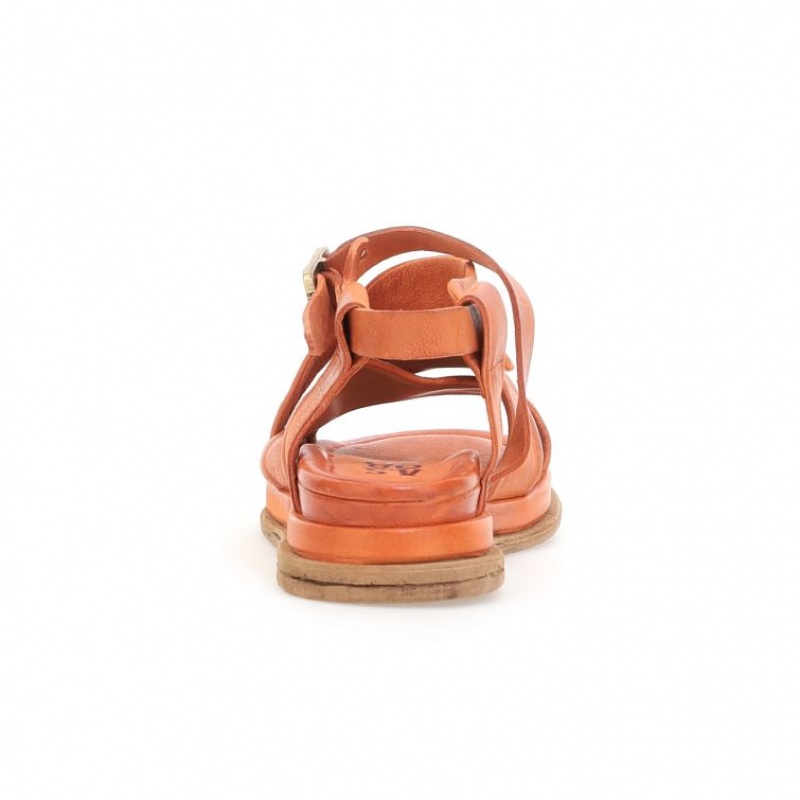 Orange A.S.98 Sallie Women's Sandals | CA-BUHMA-2608