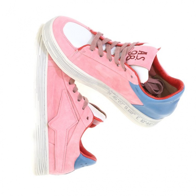 Pink A.S.98 Adria Women's Sneakers | CA-DGMZY-5724