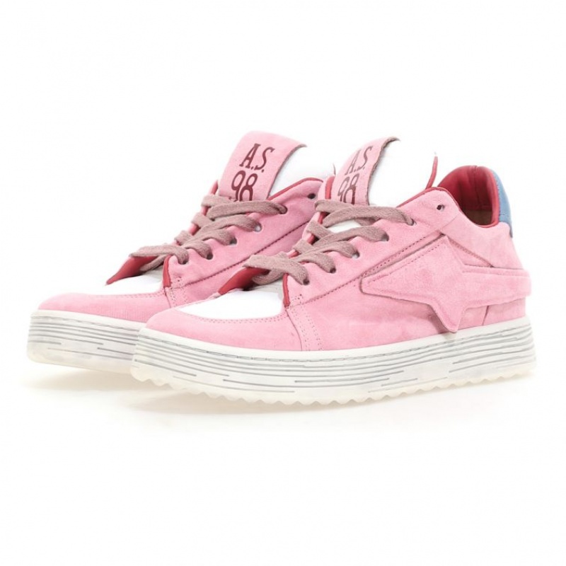 Pink A.S.98 Adria Women\'s Sneakers | CA-DGMZY-5724